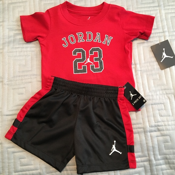 jordan short set